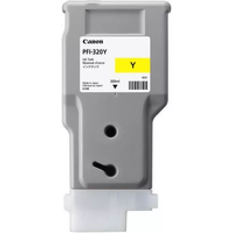 Cartucho de tinta Canon PFI-320Y 1 ud. original amarillo