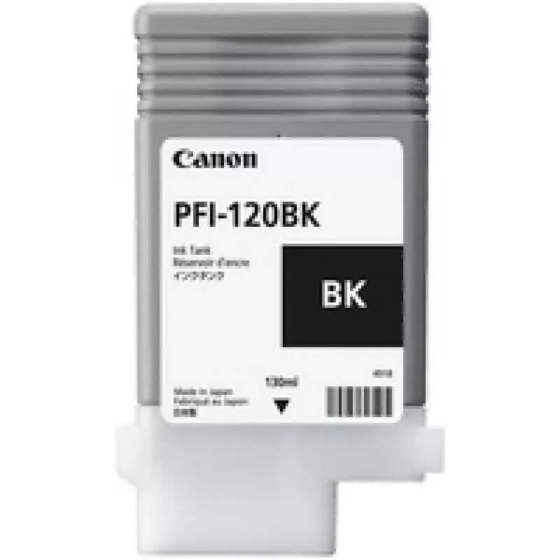 Cartucho de tinta Canon PFI-120BK 1 ud. original negro