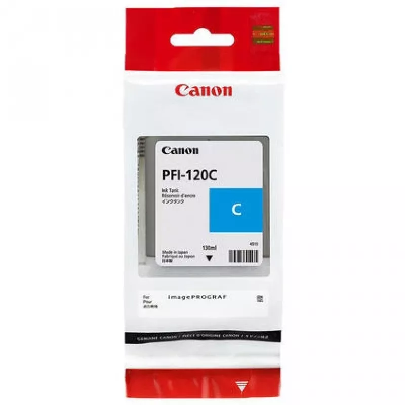 Cartucho de tinta Canon PFI-120C 1 unidad original cian