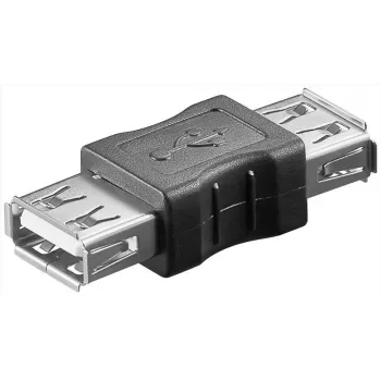 Adaptador de cable Microconnect USBAFAF USB A negro