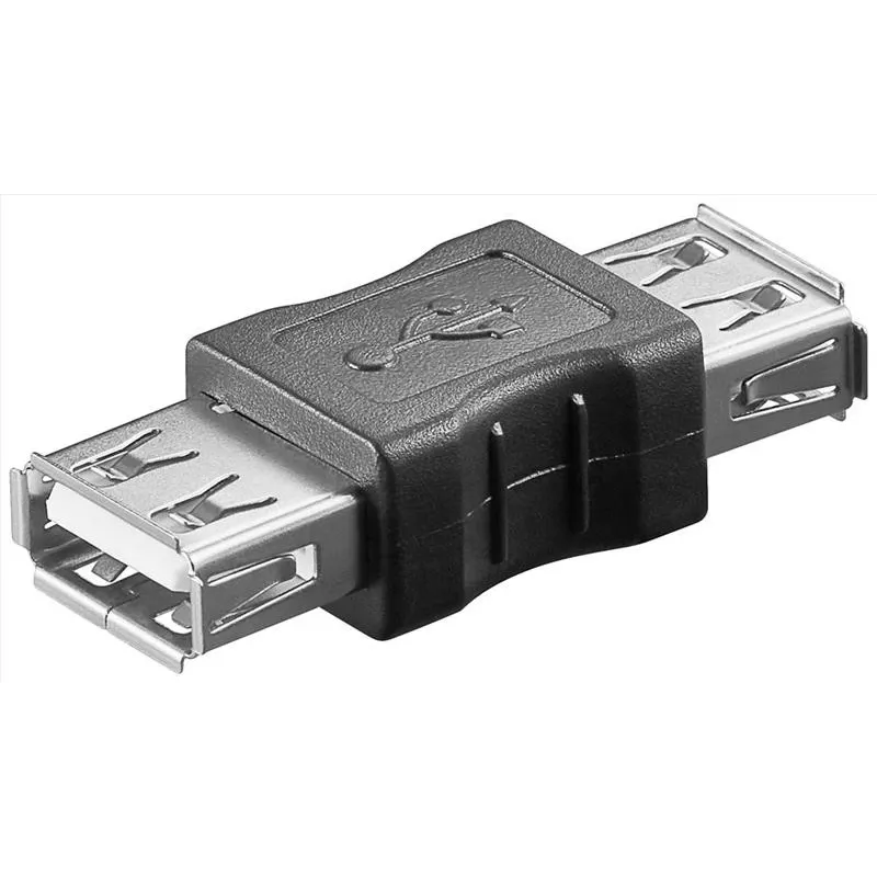 Adaptador de cable Microconnect USBAFAF USB A negro