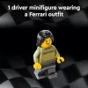 LEGO Speed Champions Ferrari F40 Supercar – coche de juguete construible para niños y niñas a partir de 9 años con minifigura de piloto, decoración de habitación infantil