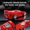 LEGO Speed Champions Ferrari F40 Supercar – coche de juguete construible para niños y niñas a partir de 9 años con minifigura de piloto, decoración de habitación infantil