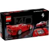 LEGO Speed Champions Ferrari F40 Supercar – coche de juguete construible para niños y niñas a partir de 9 años con minifigura de piloto, decoración de habitación infantil