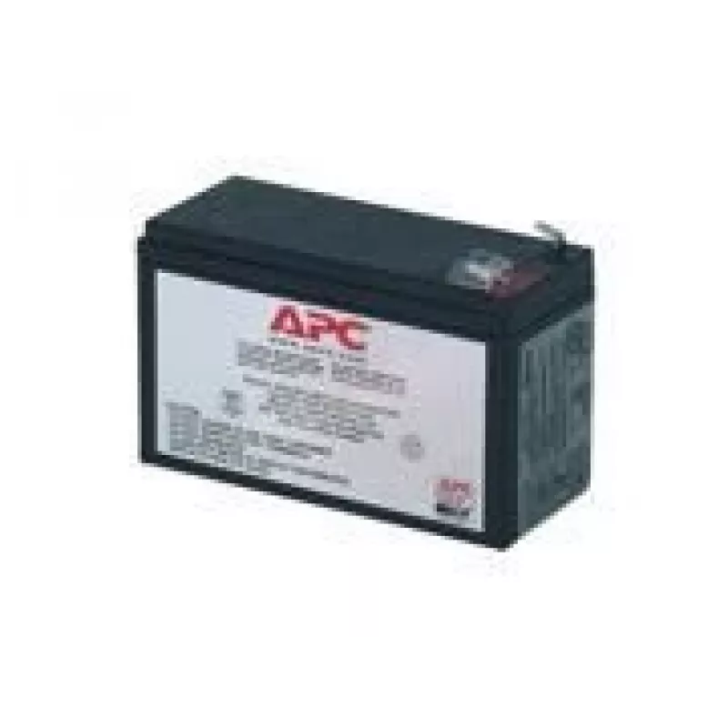 APC cartucho de batería de repuesto APCRBC106 (OEM), plomo-ácido (VRLA), 1 ud., negro, RoHS, 2,5 kg, 102 mm