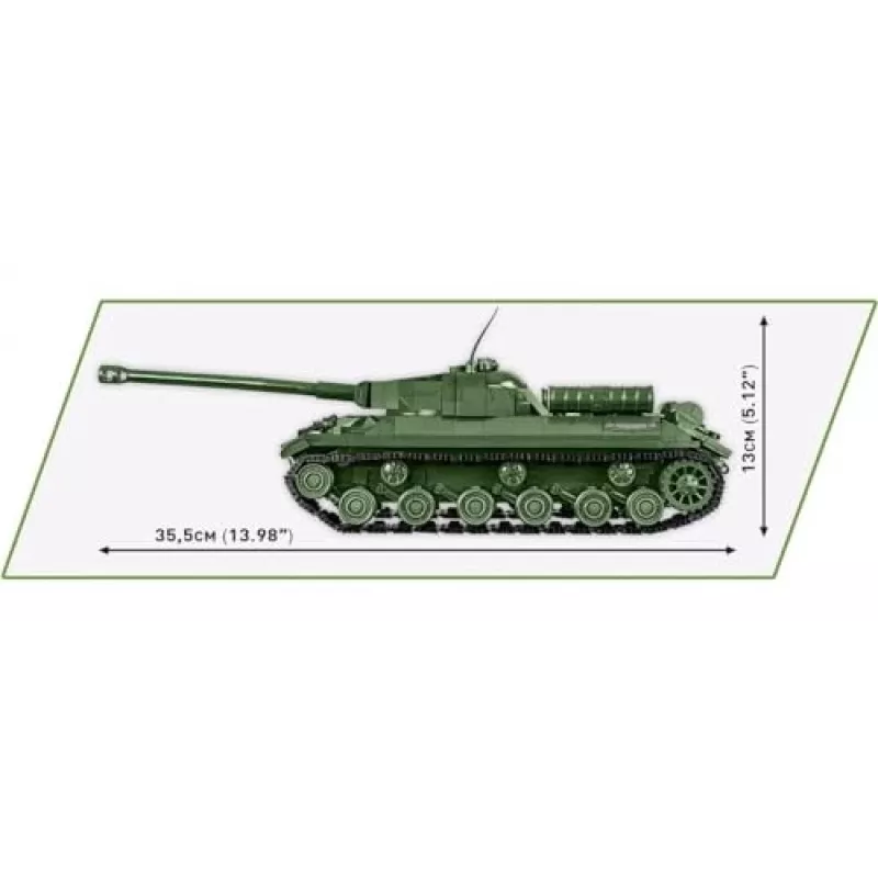 COBI Historical Collection WWII Is-3 carro de combate pesado soviético