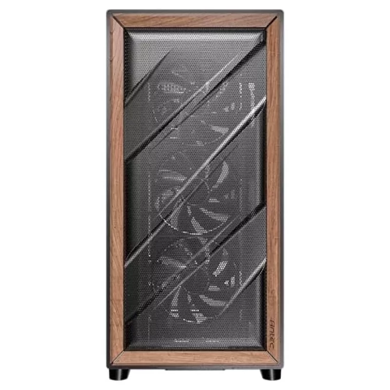 Antec 0-761345-10133-2 Caja de ordenador Torre Midi negra madera