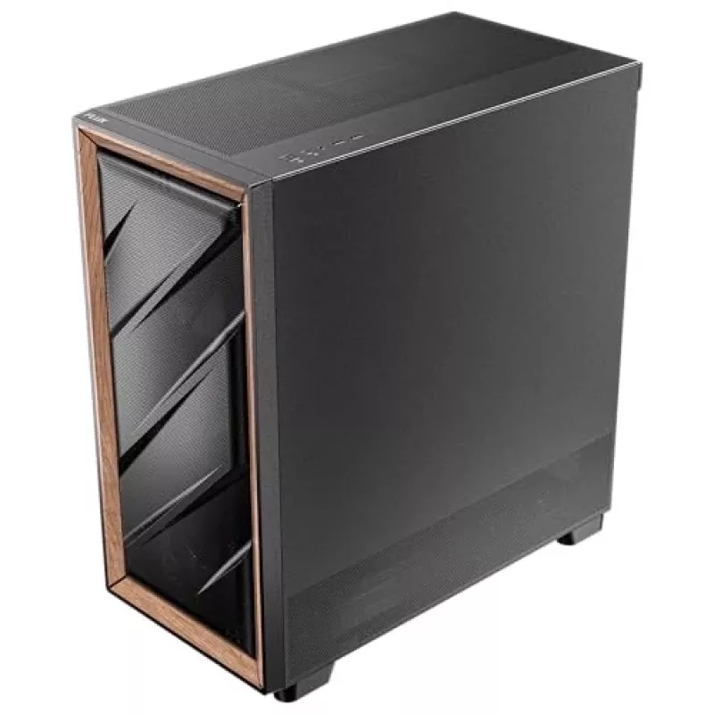 Antec 0-761345-10133-2 Caja de ordenador Torre Midi negra madera