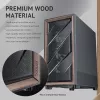 Antec 0-761345-10133-2 Caja de ordenador Torre Midi negra madera