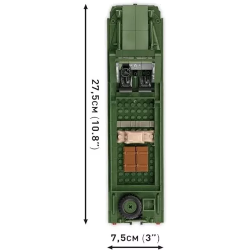 Cobi Historical Collection WWII DUKW Amphibia, multicolor
