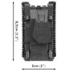 Set de construcción COBI Renault R35 Valentine IX Panzer I 595 piezas