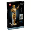 LEGO figura construible Star Wars C-3PO modelo 75398 — 1.138 piezas, 380 mm pieza de coleccionista para exposición