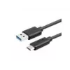 Cable USB Unitek Y-C474BK USB 3.2 Gen 1 (3.1 Gen 1) 1 m USB A USB C negro