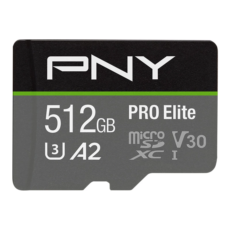 Memoria flash PNY 512GB microSDXC Class 10 P-SDUX512U3100PRO-GE