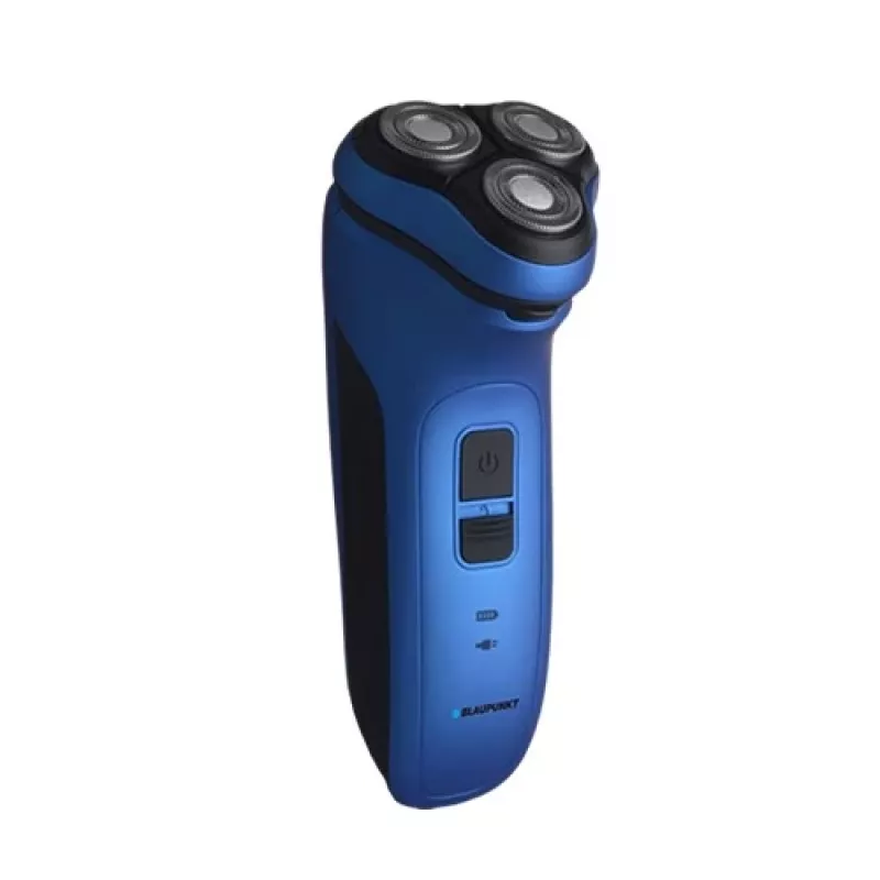Blaupunkt MSR401 maquinilla de afeitar para hombre rotativa con recortadora negra - azul (MSR401)