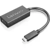 Lenovo 4X90R61022 Adaptador de cable de vídeo 0,24 m USB Type-C HDMI Tipo A (Estándar) Negro