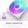 Ventilador NZXT RF-U28HF-W1 140mm 2000 U/min 98.61 CFM Blanco