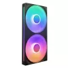 NZXT F280 RGB Core 140mm ARGB PWM Pack de 2 Negro