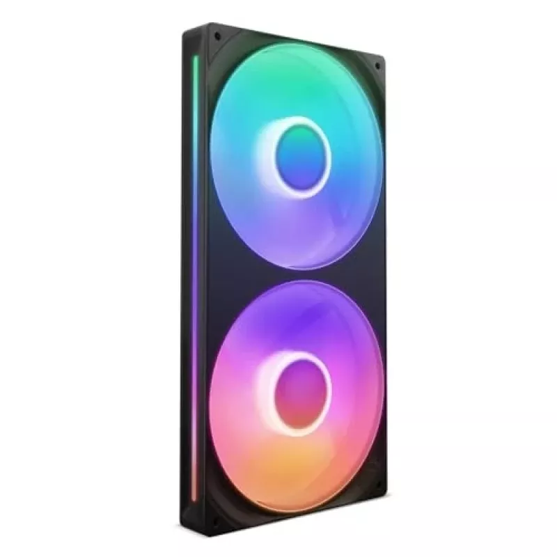 NZXT F280 RGB Core 140mm ARGB PWM Pack de 2 Negro