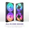 NZXT F280 RGB Core 140mm ARGB PWM Pack de 2 Negro