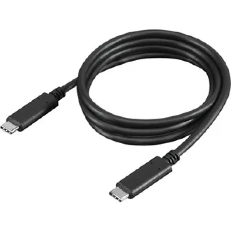 Cable USB Lenovo 4X90U90619 USB 3.2 Gen 2 (3.1 Gen 2) 1 m USB C negro