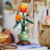 LEGO Icons set de construcción de flores de crisantemo, set creativo de modelismo para adultos para construir una planta artificial, regalo para mujeres hombres ella o él decoración para casa oficina