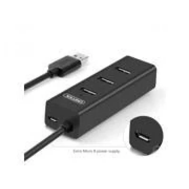 UNITEK Y-3089 hub de interfaz USB 3.2 Gen 1 (3.1 Gen 1) Type-A 5000 Mbit/s negro