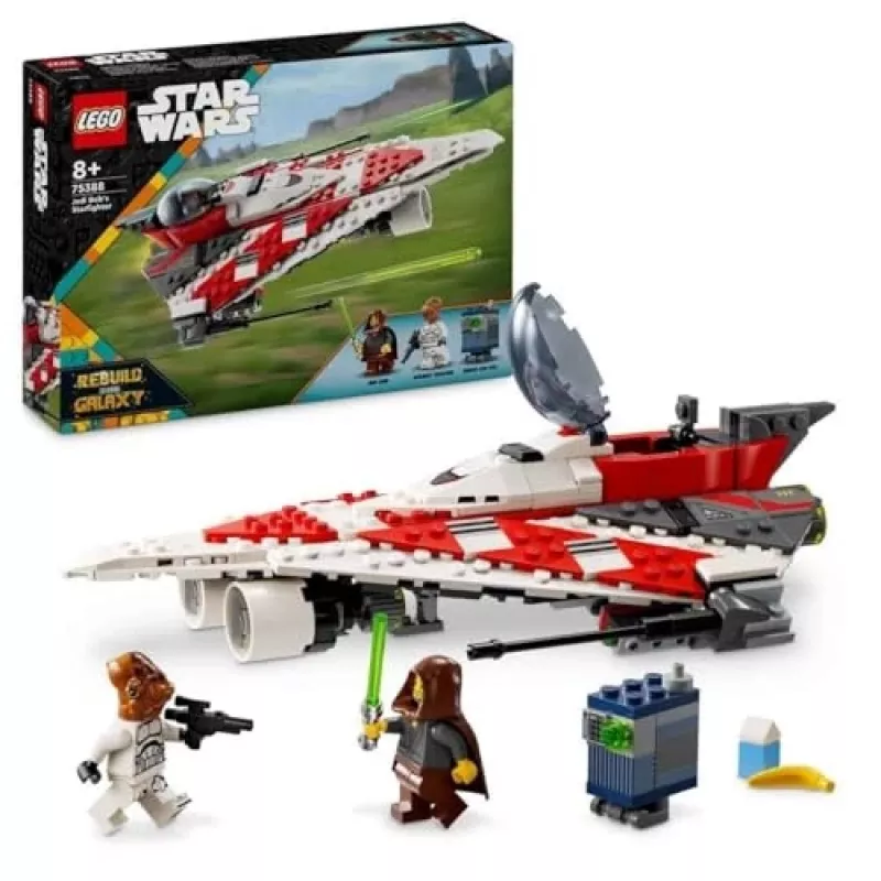 LEGO Star Wars el caza estelar de Jedi Bob set de construcción 75388