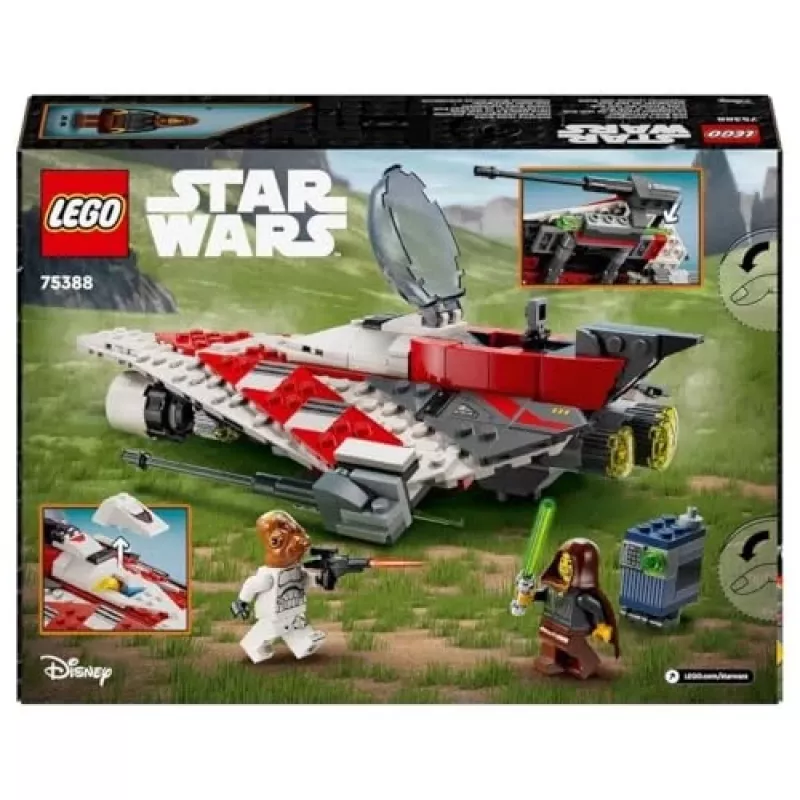 LEGO Star Wars el caza estelar de Jedi Bob set de construcción 75388