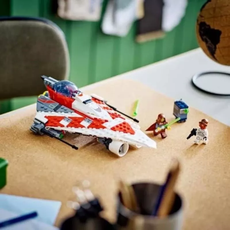 LEGO Star Wars el caza estelar de Jedi Bob set de construcción 75388
