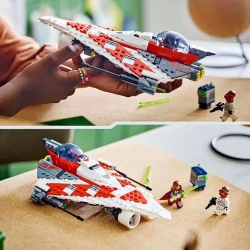 LEGO Star Wars el caza estelar de Jedi Bob set de construcción 75388