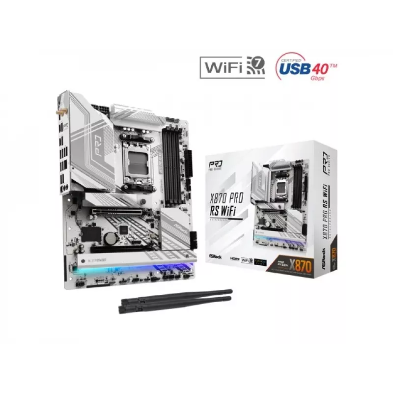 Placa base ASRock X870 Pro RS WiFi AM5 ATX