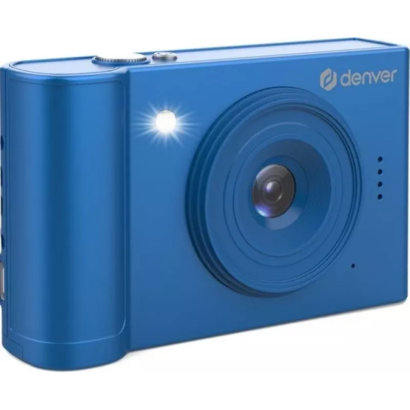 Denver DCA-4811BU cámara digital compacta, 5 MP CMOS (48 MP interpolados), vídeo Full HD 1080p, LCD de 2,8 pulgadas, azul