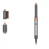 Multistyler Dyson Airwrap Origin Warm Copper Nickel — multistyler, 1300 W, 3 niveles de calor/velocidad, base 360°, cable de 2,675 m