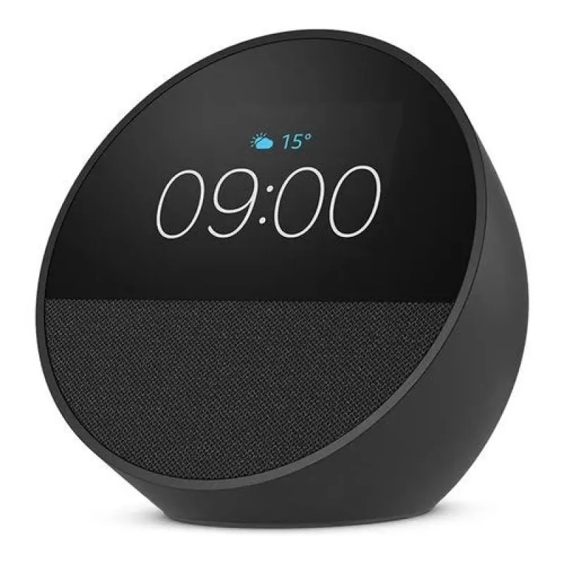 Amazon Echo Spot (2024), negro (B0C2S2J7JP)