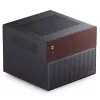 Jonsbo N4 Caja Microtower negra Caja de PC compacta de acero resistente