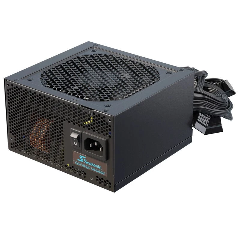 Fuente de alimentación Seasonic 850W G12 GC-850 80+Gold alimentación ATX negra