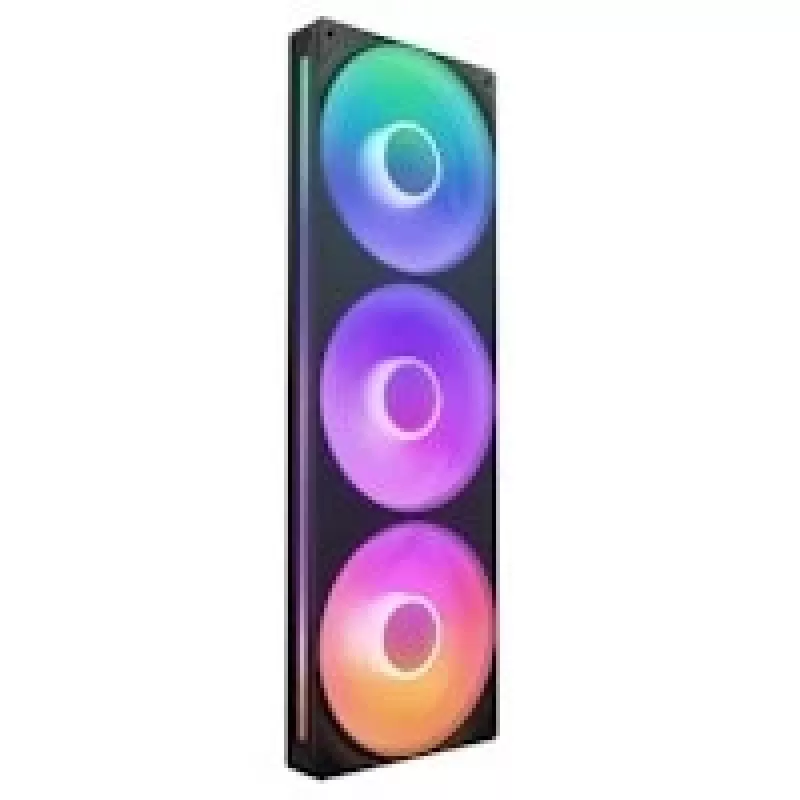 NZXT F360 RGB Core 360mm ARGB Pack de 3 Negro
