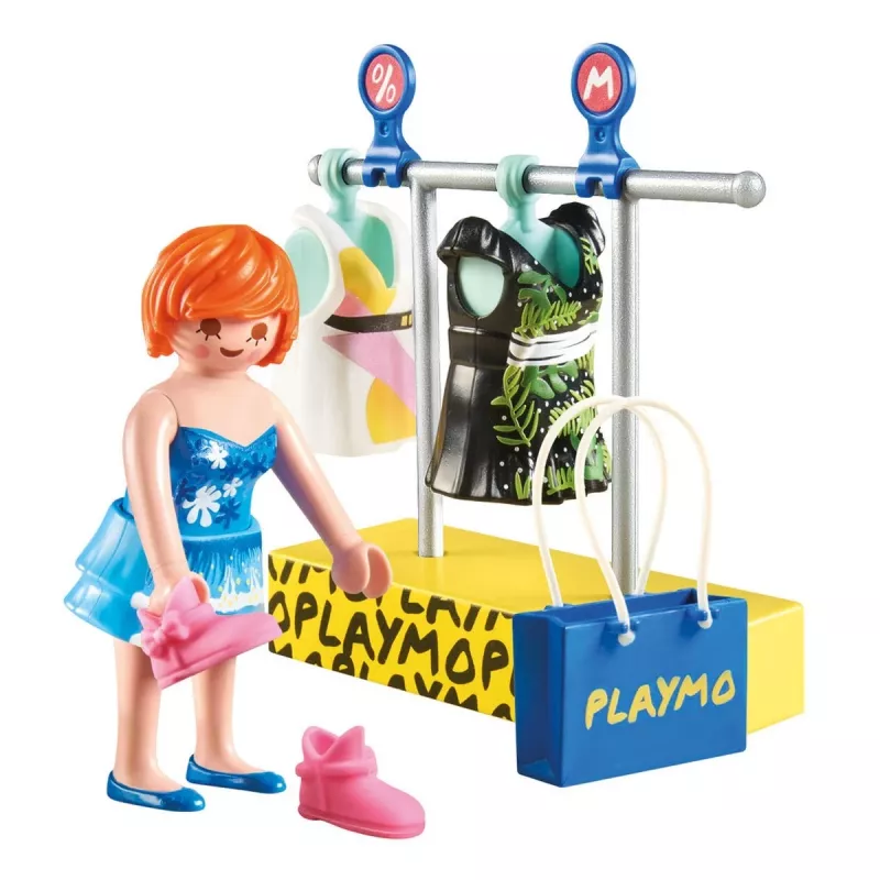 Playmobil 71539 My Life: puesto de ropa
