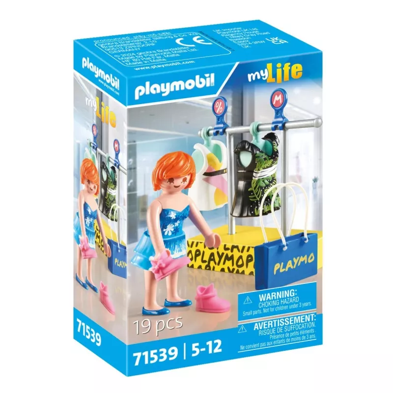 Playmobil 71539 My Life: puesto de ropa