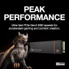 Unidad de estado sólido interna Seagate FireCuda ZP1000GM3A073 1 TB M.2 PCI Express 4.0 NVMe 3D TLC