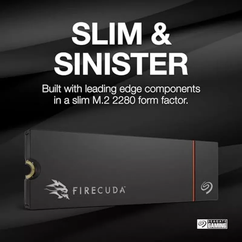 Unidad de estado sólido interna Seagate FireCuda ZP1000GM3A073 1 TB M.2 PCI Express 4.0 NVMe 3D TLC