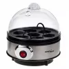 Huevera GreenBlue GB572 vaporera eléctrica de huevos 400 W, capacidad 7 huevos, plateado, dureza ajustable