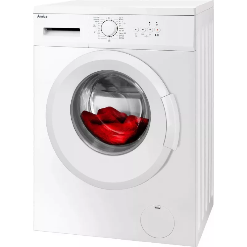 Amica WA0S610DO lavadora de carga frontal, 6 kg, 1000 rpm, blanca