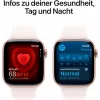 APPLE Watch Series 10 GPS 42 mm caja de aluminio oro rosa con correa deportiva rosa claro - S/M