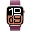 APPLE Watch Series 10 GPS 46mm caja de aluminio oro rosa con correa Sport Loop Plum