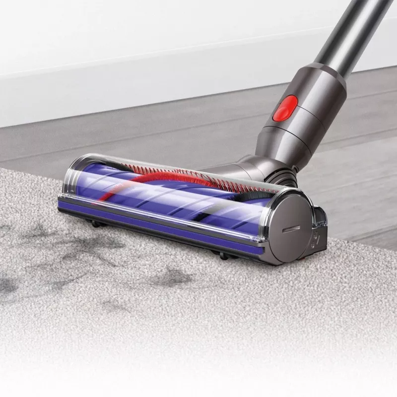Aspirador de batería Dyson V8 Advanced 2 en 1, sin bolsa, níquel, plata