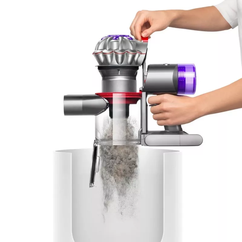 Aspirador de batería Dyson V8 Advanced 2 en 1, sin bolsa, níquel, plata