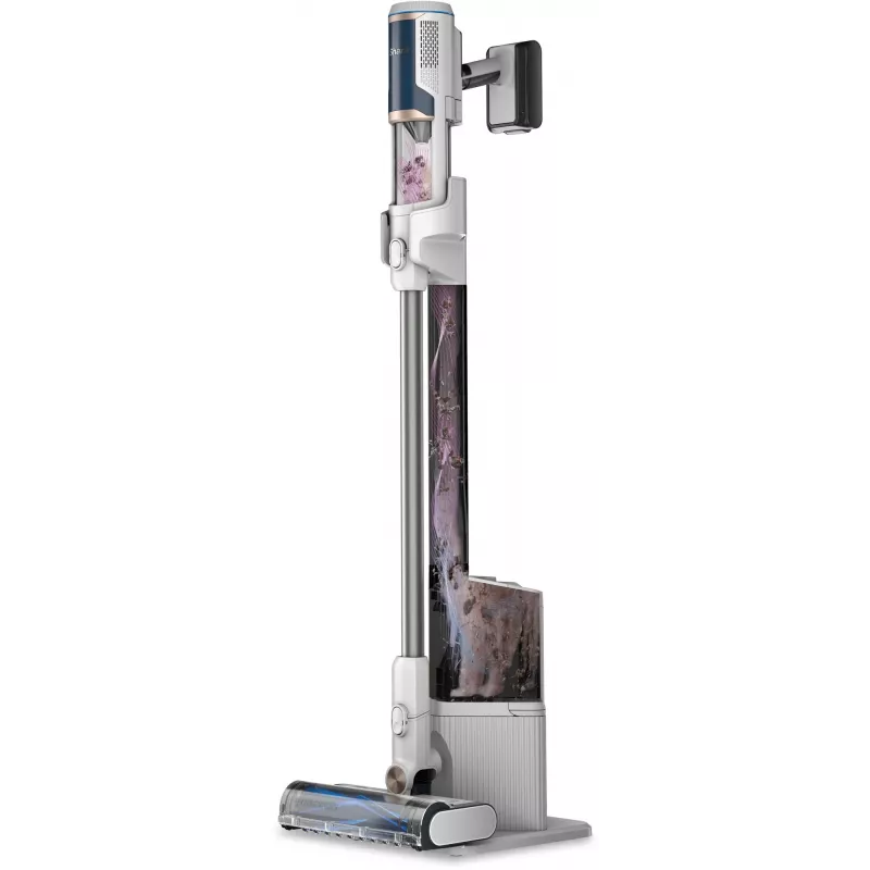 Sharkclean BU3521EU aspirador de escoba/escoba eléctrica aspirador de escoba 2 en 1 batería en seco sin bolsa 21,6 W azul, blanco