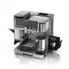 Cafetera espresso Ninja ES701EU – café/espresso semiautomática, molinillo integrado, depósito de agua 2 l, 1650 W, 25 ajustes de molienda, jarra de leche, bomba de 14 bares